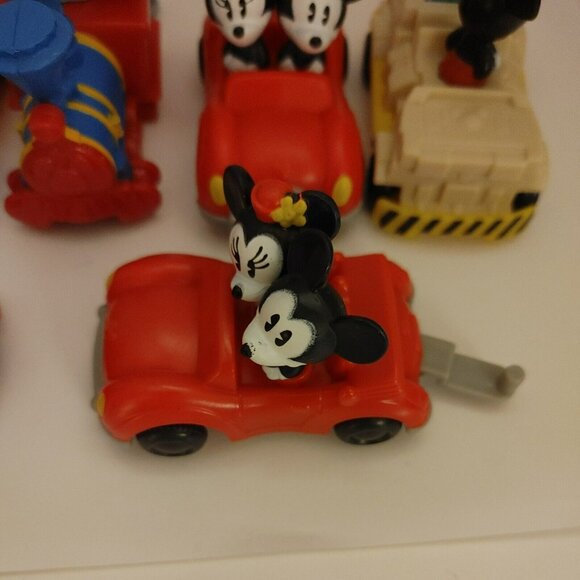 Disney Mickey And Minnie Runaway Railway Mcdonald Happy Meal Toys. Lot of 7 - Picture 2 of 5